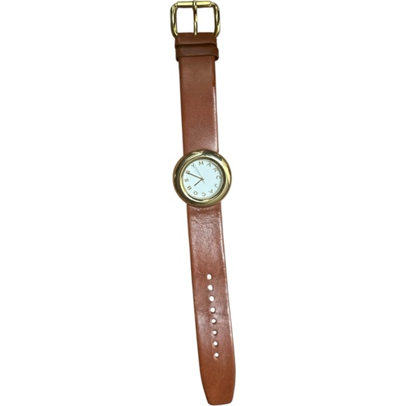 Marc Jacobs Brown Leather Watch - Picture 1 of 5
